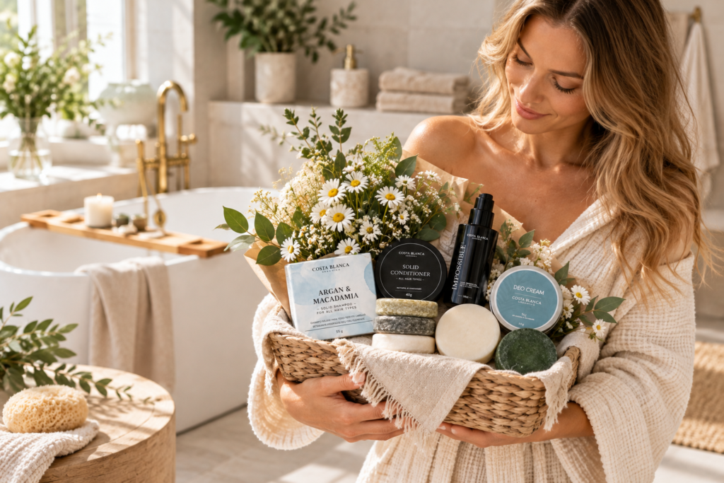 Costa Blanca Organics plaukų ir kūno priežiūros priemonės